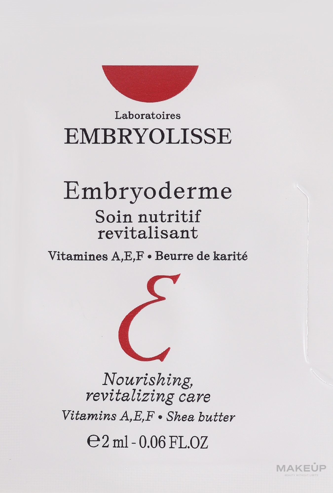 GIFT! Face Cream for Dry & Mature Skin - Embryolisse Laboratoires Embryoderme (sample) — photo 2 ml