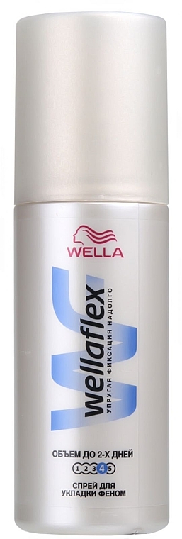 Extra Strong Hold Blow-Dry Liquid "Volume up to 2 Days" - Wella Wellaflex — photo N1