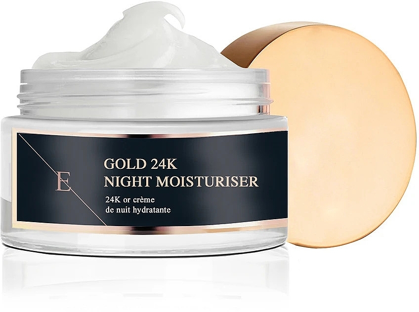 Face Cream, night - Eclat Skin London 24k Gold Night Moisturiser — photo N1