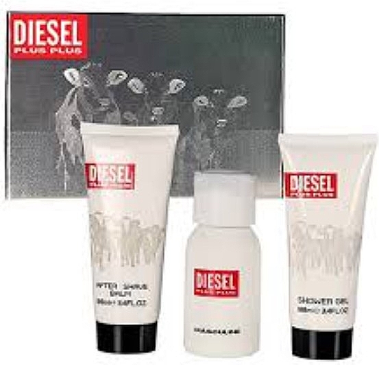Diesel Plus Plus Feminine - Set (edt/75ml + edt/30ml + b/lot/100ml) — photo N1
