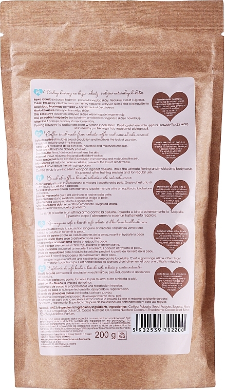 Coffee Body Scrub with Coconut - Nacomi Coffee Scrub Coconut — photo N2