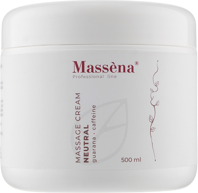 Neutral Massage Body Cream - Massena Neutral Massage Cream — photo N1