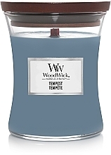 Scented Candle in Glass - WoodWick Hourglass Candle Tempest — photo N2