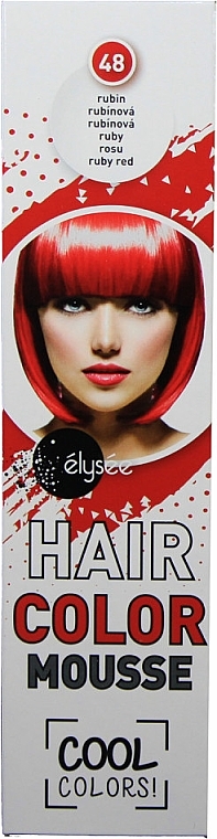 Hair Coloring Mousse - Elysee Hair Color Mousse — photo N2