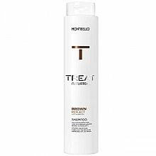 Fragrances, Perfumes, Cosmetics Shampoo for Colored Hair with Brown Shade - Montibello Treat NaturTech Color Reflect Brown