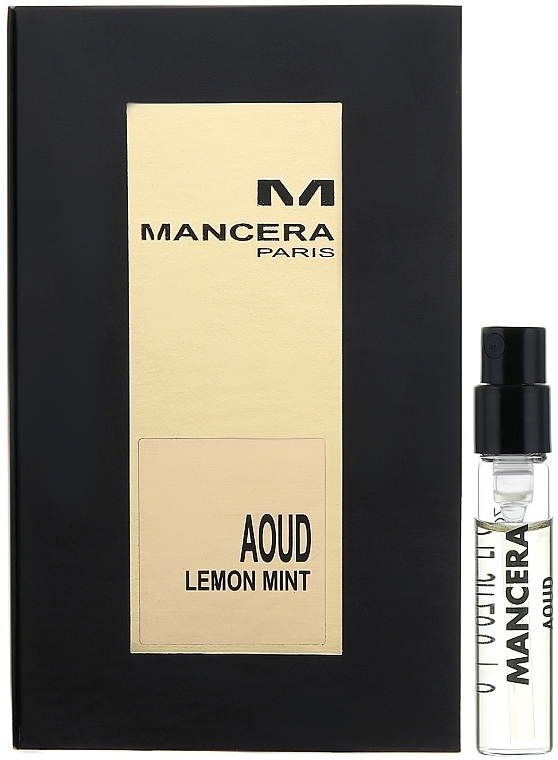 Mancera Aoud Lemon Mint - Eau de Parfum (mini size) — photo N1
