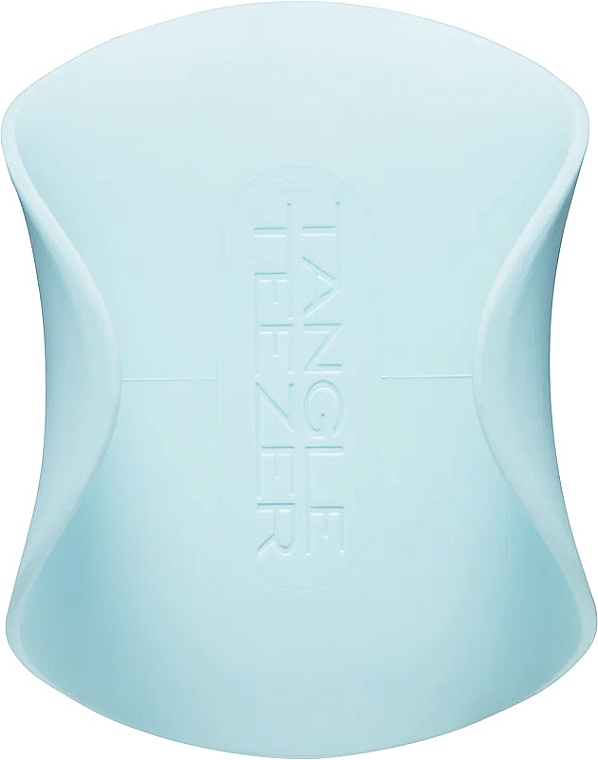 Head Massage Brush, Blue - Tangle Teezer The Scalp Exfoliator & Massager Seafoam  — photo N3