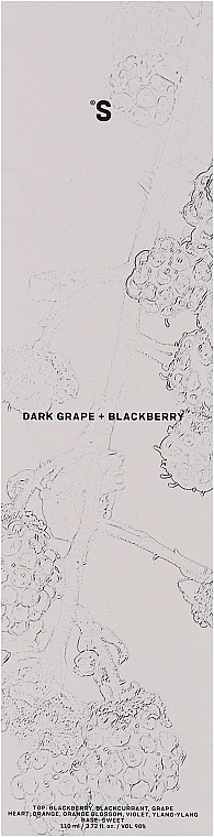 Dark Grape + Blackberry Fragrance Diffuser - Sister's Aroma Dark Grape + Blackberry — photo N4