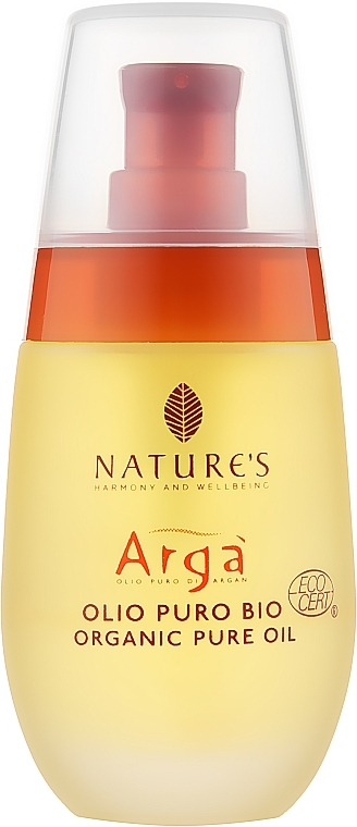 Argan oil - Nature's Arga Organic Pure Oil — photo N1