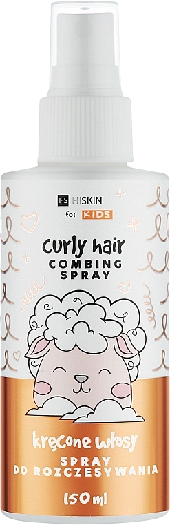 Detangling Curly Baby Hair Spray - HiSkin Kids Curly Hair Spray — photo N1