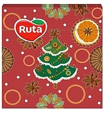 Fragrances, Perfumes, Cosmetics Serving Napkins 'Christmas Tree', two-layer, 33x33 cm, 20 pcs. - Ruta