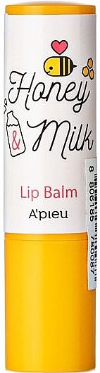 Honey Lip Balm - A'pieu Honey & Milk Lip Balm — photo N1