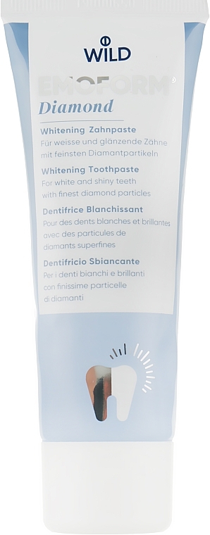 Whitening Toothpaste - Dr. Wild Emoform Diamond — photo N1