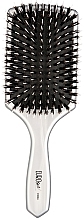 Fragrances, Perfumes, Cosmetics Combined Square Hair Brush, 03689 - Eurostil Large Rectangular