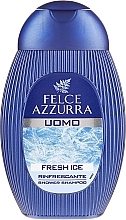 Fragrances, Perfumes, Cosmetics Shampoo and Shower Gel - Felce Azzurra Fresh Ice