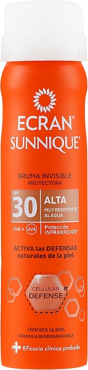 Invisible Protecting Spray - Ecran Sunnique Spray Protection SPF30 — photo N1