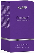 Moisturizing Face Fluid - Klapp Cosmetics Repagen Hyaluron Selection 7 Hydra Fluid  — photo N2