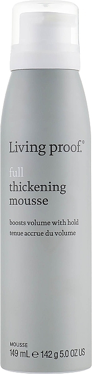 Volume Mousse for Thin Hair - Living Proof Full Thickening Mousse — photo N1