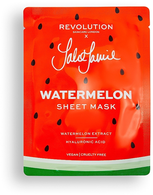 Watermelon Sheet Mask - Revolution Skincare Pack De 3 Mascarillas — photo N1