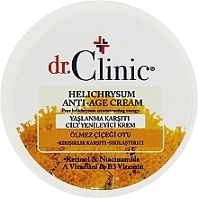 Fragrances, Perfumes, Cosmetics Anti-Aging & Regenerating Cream - Dr. Clinic Helichrysum Anti-Age Cream