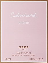 GIFT! Gres Cabochard Cherie - Eau de Parfum (sample) — photo N2