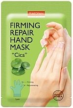 Firming Regenerating Hand Mask - Purederm Repair Hand Mask Cica — photo N1