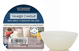 Fragrances, Perfumes, Cosmetics Scented Wax - Yankee Candle Signature Sweet Vanilla Horchata Wax Melt