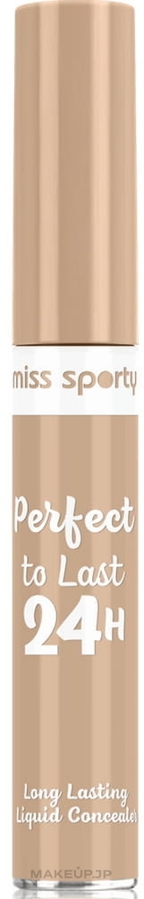 Face Concealer - Miss Sporty Perfect To Last 24h Long Lasting Liquid Concealer — photo 001 - Ivory