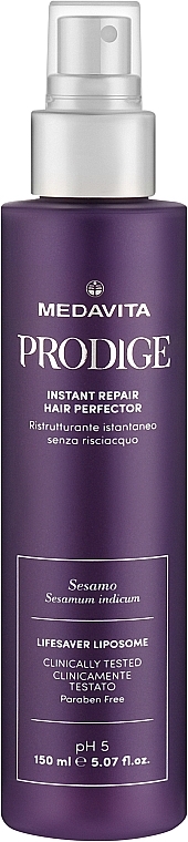 Hair Spray - Medavita Prodige Instant Repair Hair Perfector — photo N1