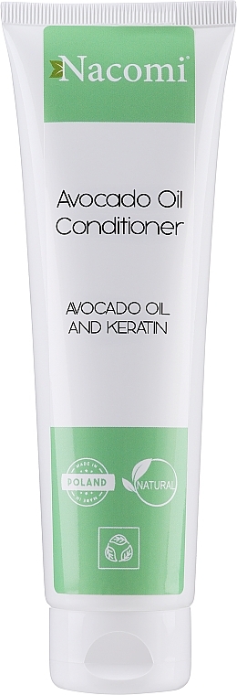 Hair Conditioner - Nacomi Natural Avocado Oil Conditioner — photo N1