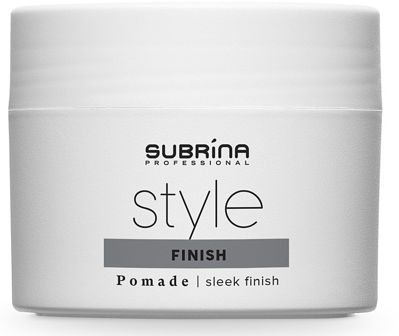 Strong Hold Styling Pomade - Subrina Professional Style Finish Pomade — photo N1