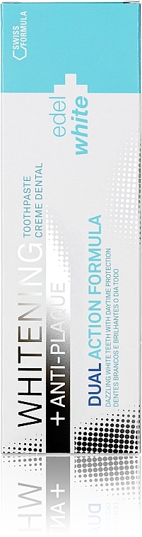 Anti-Plaque Whitening Toothpaste - Edel+White Anti-plaque+Whitening — photo N3