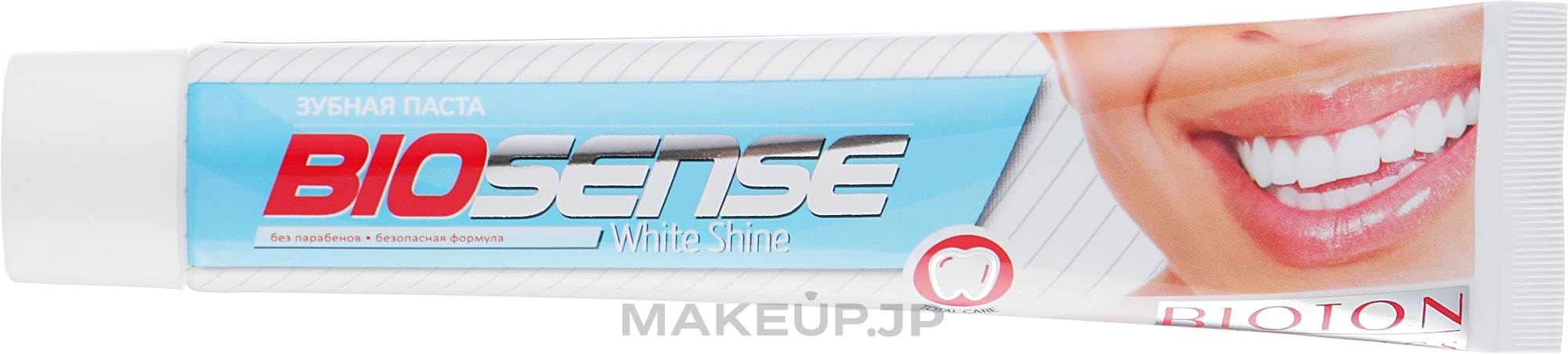White Shine Toothpaste - Bioton Cosmetics Biosense White Shine — photo 50 ml