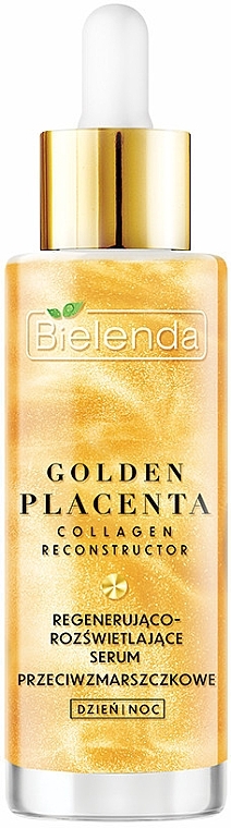 Regenerating & Brightening Anti-Wrinkle Serum - Bielenda Golden Placenta Collagen Reconstructor — photo N2