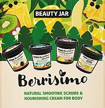 Set - Beauty Jar Berrisimo Nourishing Body Gift Set (b/scrub/200g + b/peel/180g + b/scrub/190gl + b/cr/155ml) — photo N1