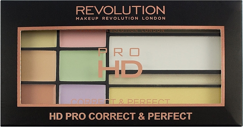 Correcting Palette - Makeup Revolution HD Correct and Perfect Palette — photo N3