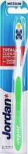 Fragrances, Perfumes, Cosmetics Toothbrush Total Clean, Medium, green - Jordan Total Clean Medium