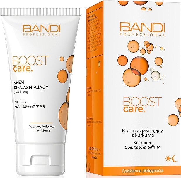 Turmeric Brightening Cream - Bandi Professional Boost Care Brightening Cream with Turmeric — photo N1