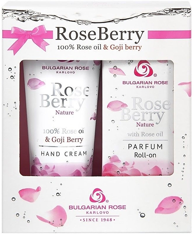 Bulgarian Rose Rose Berry - Set (parf/roll/9ml + h/cr/75ml) — photo N2