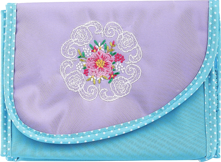 Mandala Cosmetic Bag, 98130, lilac-blue - Top Choice — photo N1