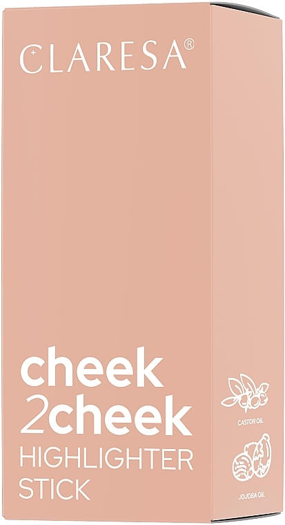 クリームハイライタースティック - Claresa Cheek2Cheek Highlighter Stick — photo N2