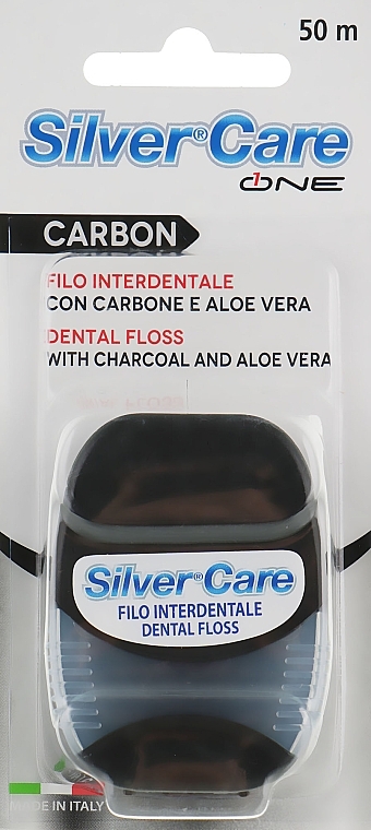 Dental Floss, 50 m - Silver Care Carbon — photo N3