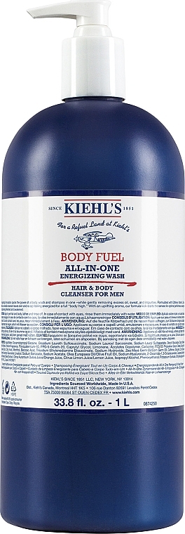 Shower Gel - Kiehl's Body Fuel All in One Wash — photo N1