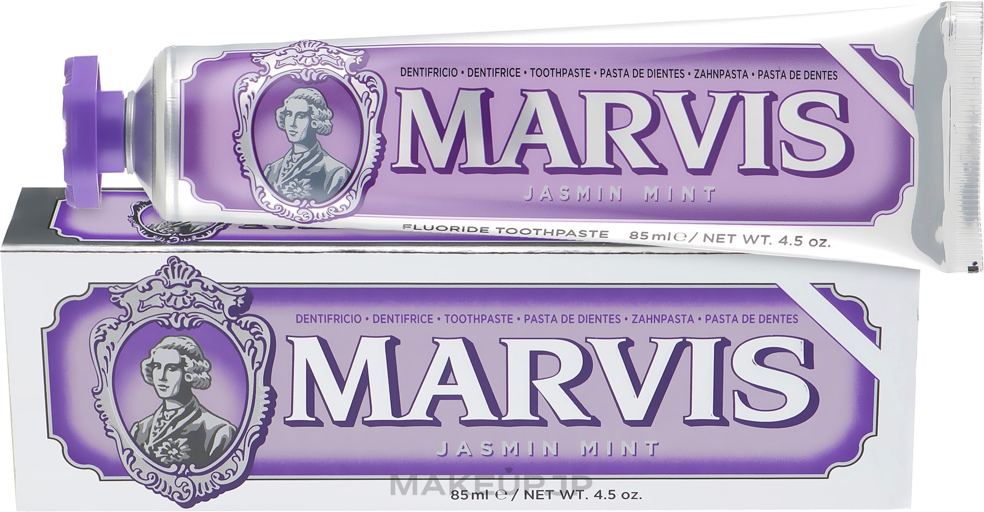 Toothpaste with Xylitol "Jasmine and Mint" - Marvis Jasmine Mint + Xylitol — photo 85 ml