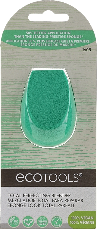 Makeup Sponge, without stand - EcoTools Total Perfecting Blender — photo N1