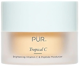 Fragrances, Perfumes, Cosmetics Brightening & Moisturizing Cream with Vitamin C & Peptides - PUR Tropical C Brightening Vitamin C & Peptide Moisturizer