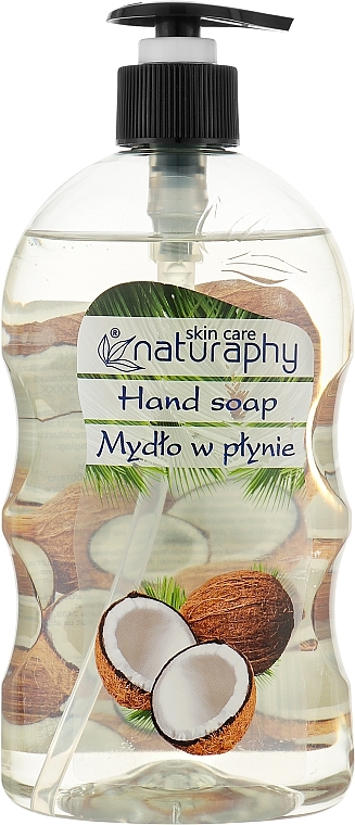 Hand Liquid Soap "Coconut and Aloe Vera" - Naturaphy Hand Soap — photo N1