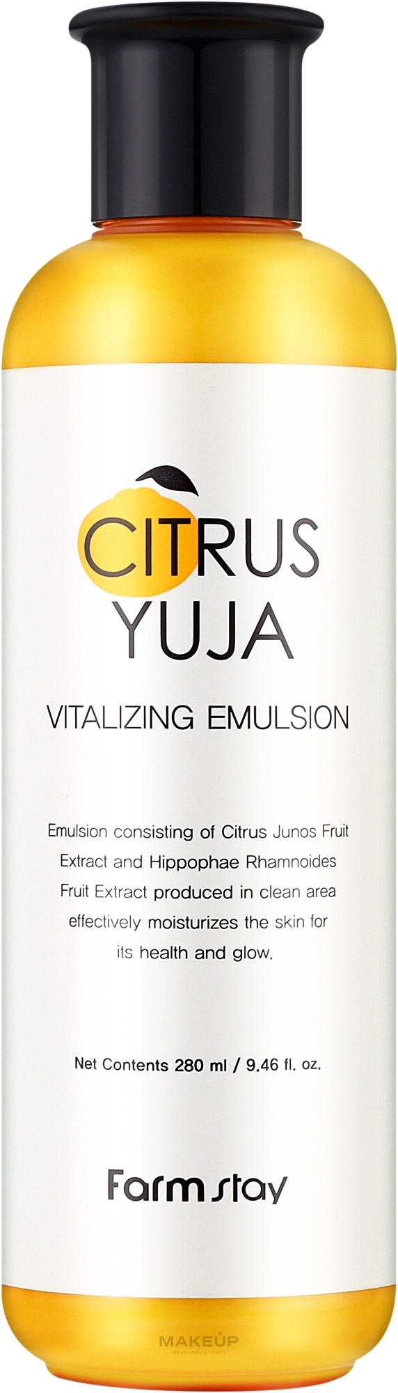 Yuzu Emulsion - FarmStay Citrus Yuja Vitalizing Emulsion — photo 280 ml
