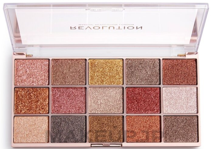 Eyeshadow Palette - Makeup Revolution Foil Frenzy Eye Shadow Palette — photo Fusion