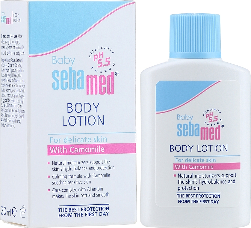 GIFT! Baby Body Lotion - Sebamed Baby Body Lotion (mini size) — photo N1